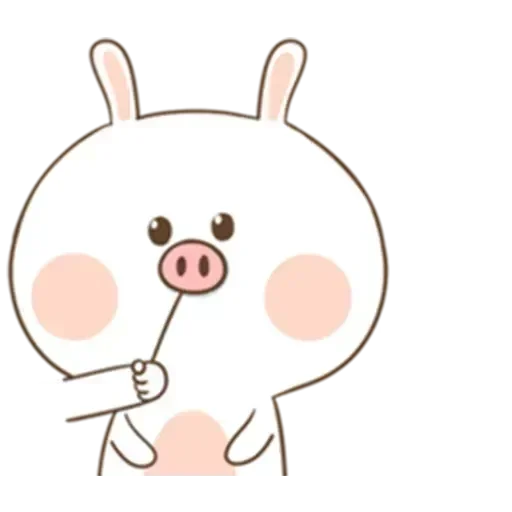 Стикерпак Puffy Rabbit 2 для Telegram