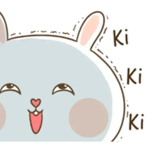 🙃 Стикер «Puffy Rabbit 2» для Telegram
