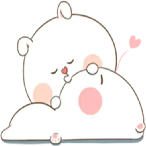 💋 Стикер «Puffy Rabbit 2» для Telegram