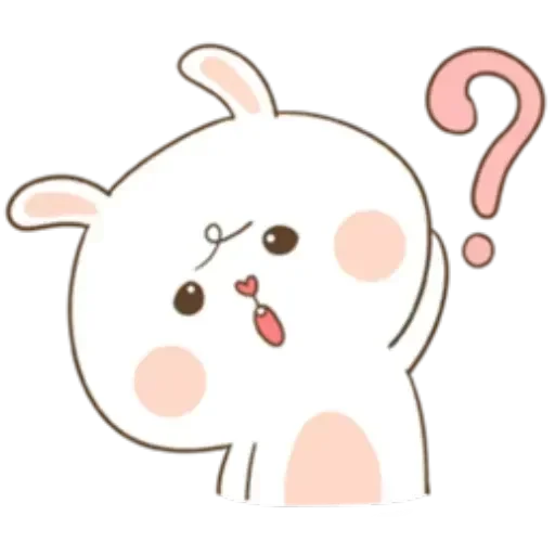 ❓ Стикер «Puffy Rabbit 2» для Telegram