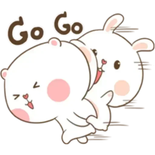 😽 Стикер «Puffy Rabbit 2» для Telegram