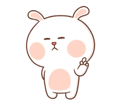 😠 Стикер «Puffy Rabbit» для Telegram
