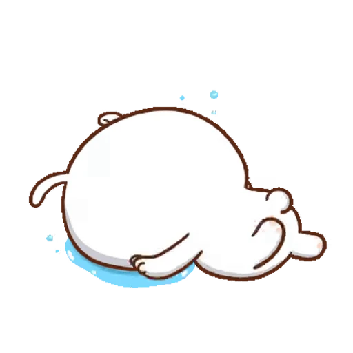 😭 Стикер «Puffy Rabbit» для Telegram