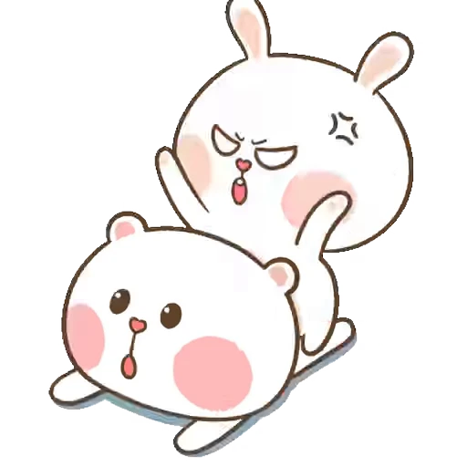 🔥 Стикер «Puffy Rabbit» для Telegram