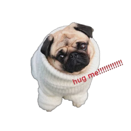 🤗 Стикер «PUG» для Telegram