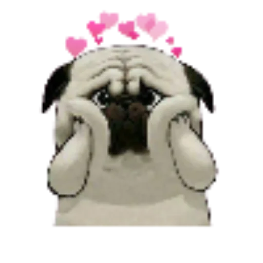 ☺️ Стикер «PUG» для Telegram