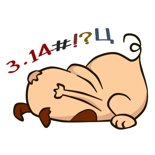 🤬 Стикер «PugPack» для Telegram