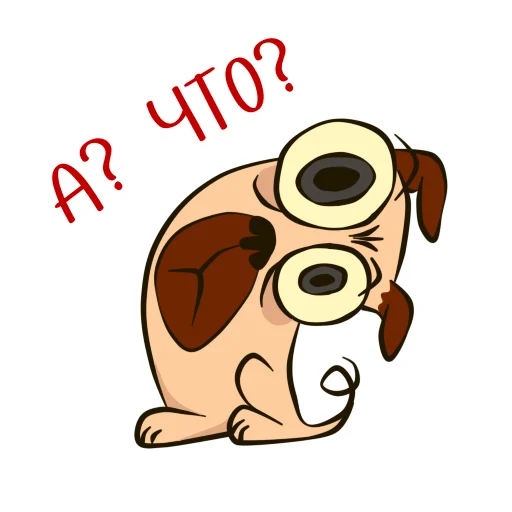 😳 Стикер «PugPack» для Telegram