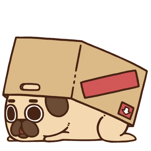 😐 Стикер «PugliePug» для Telegram