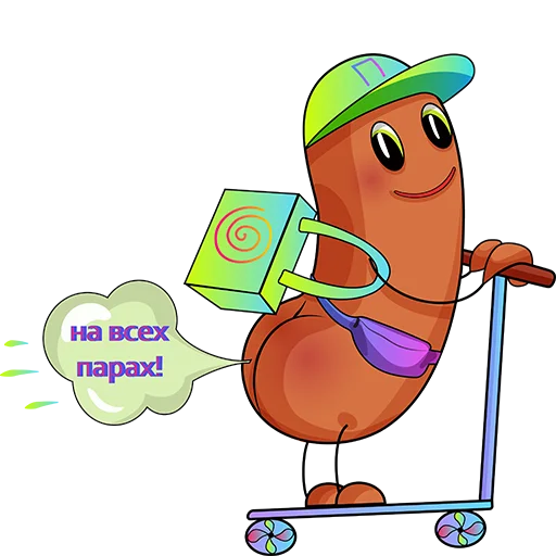 Стикерпак Puk-Pukych для Telegram