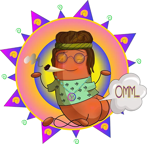 🙏 Стикер «Puk-Pukych» для Telegram
