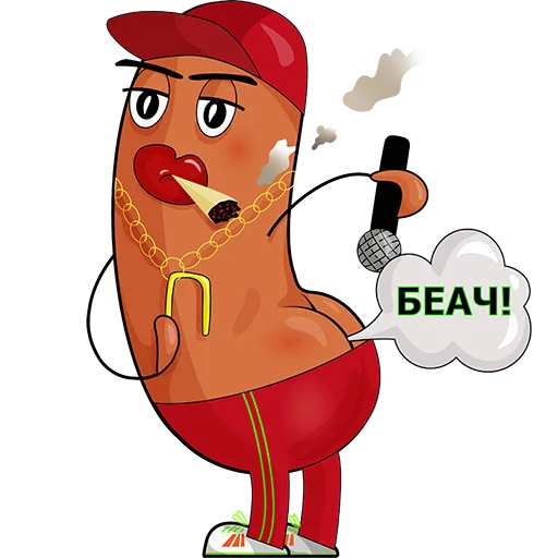 😤 Стикер «Puk-Pukych» для Telegram