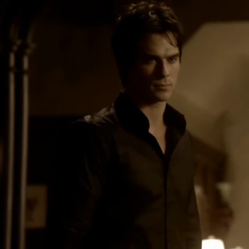 💋 Стикер «damon and hayley» для Telegram
