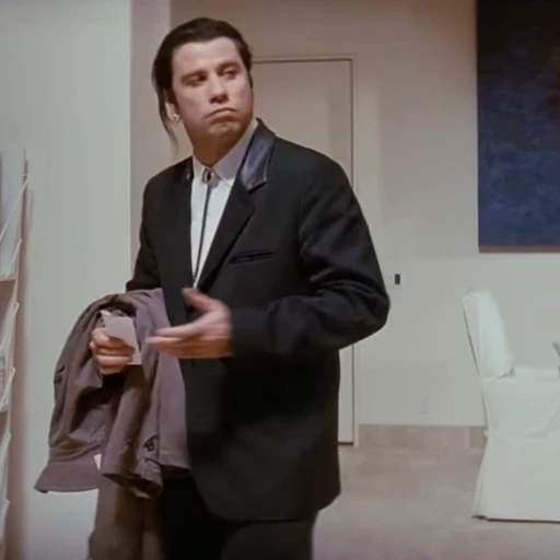 🤷‍♂️ Стикер «Pulp Fiction» для Telegram