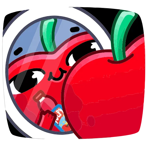 🧊 Эмодзи «Вишнёвые оптимисты» для Telegram