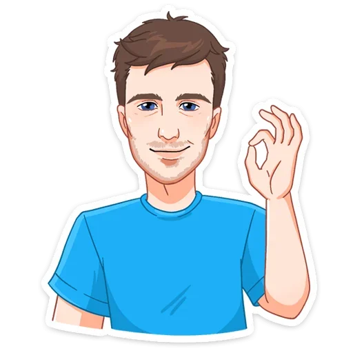 👌 Стикер «Палпическое настроение» для Telegram