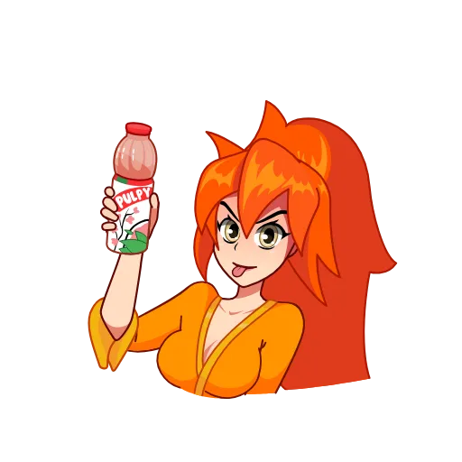 Стикер 4 Pulpy
