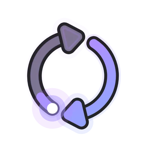 🔄 Эмодзи «Pulsar - иконки анимированные для оформления» для Telegram