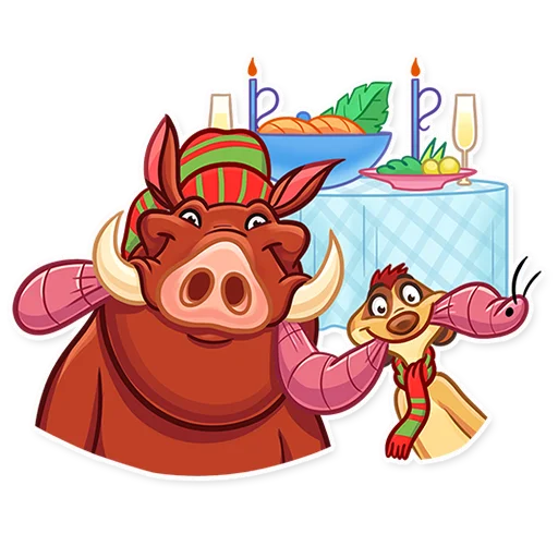🤤 Стикер «Hakuna Matata» для Telegram