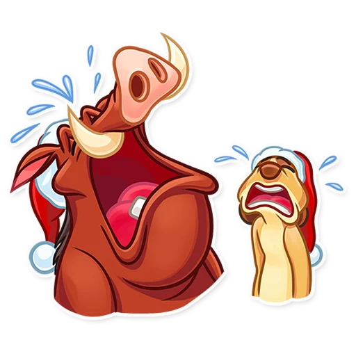 😭 Стикер «Hakuna Matata» для Telegram