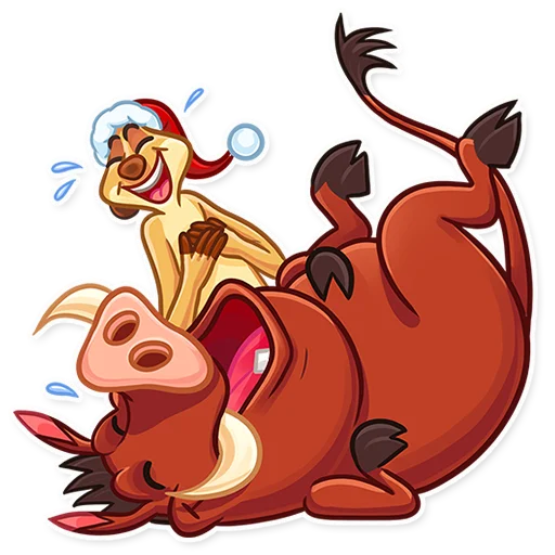Стикерпак Hakuna Matata для Telegram