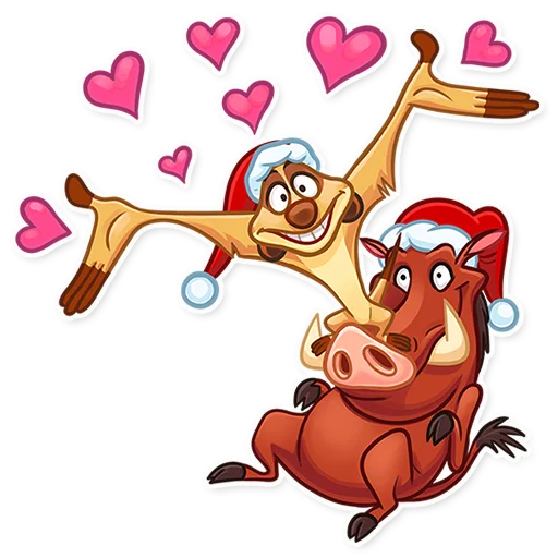 🥰 Стикер «Hakuna Matata» для Telegram