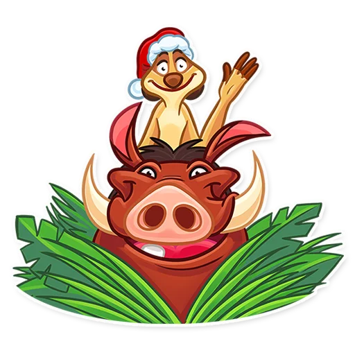 👋 Стикер «Hakuna Matata» для Telegram
