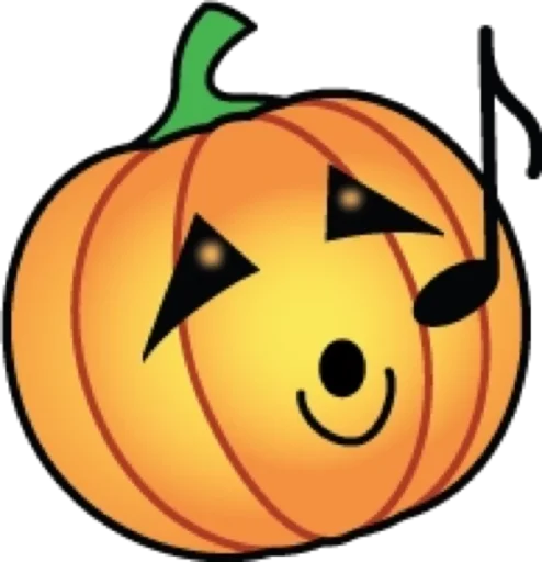 🎶 Стикер «Тыква» для Telegram