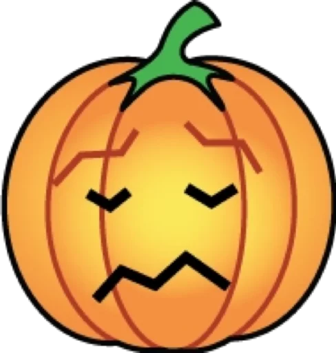 😔 Стикер «Тыква» для Telegram