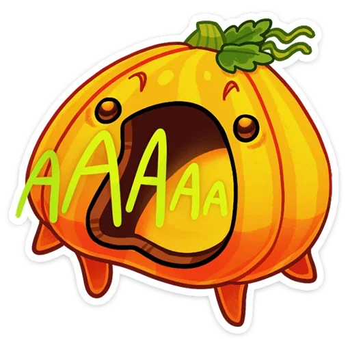 🎃 Стикер «Пампи» для Telegram