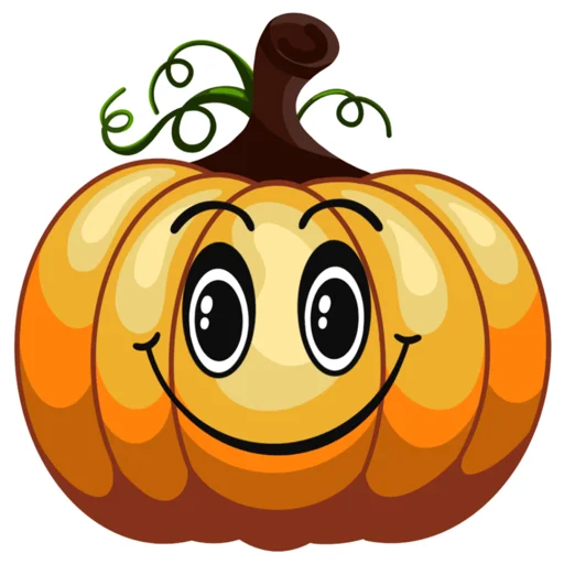 Стикерпак Милашка Тыква для Telegram