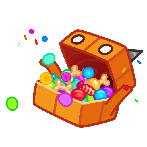 🥳 Стикер «Pumpkin Cube» для Telegram