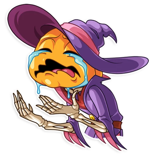 😭 Стикер «Jack Pumpkinhead» для Telegram