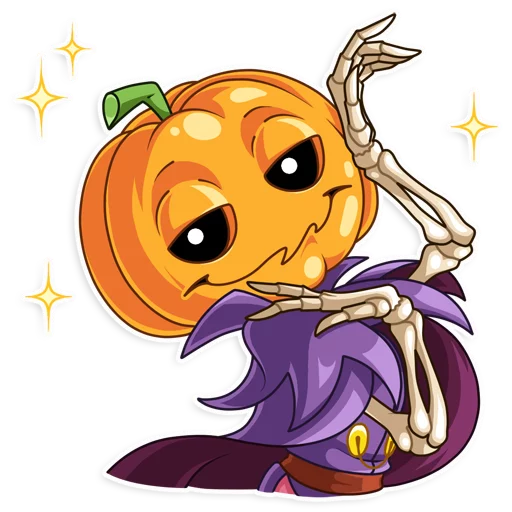 ✨ Стикер «Jack Pumpkinhead» для Telegram