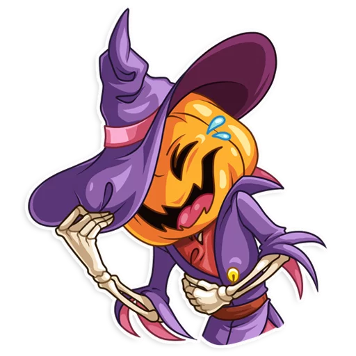 Стикерпак Jack Pumpkinhead для Telegram