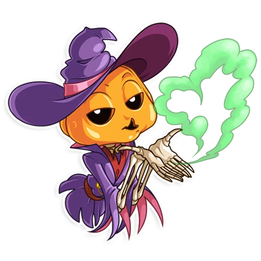 😘 Стикер «Jack Pumpkinhead» для Telegram