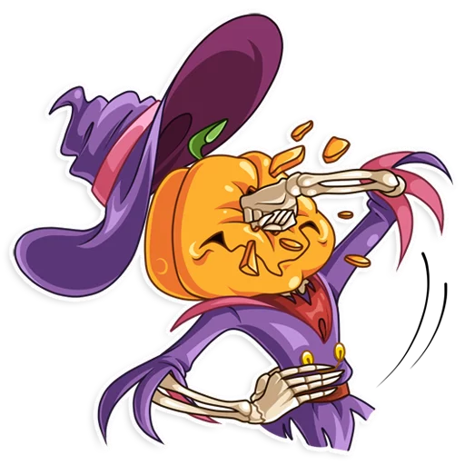 😣 Стикер «Jack Pumpkinhead» для Telegram