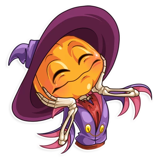 ☺️ Стикер «Jack Pumpkinhead» для Telegram