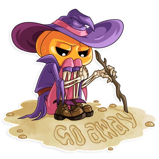😒 Стикер «Jack Pumpkinhead» для Telegram