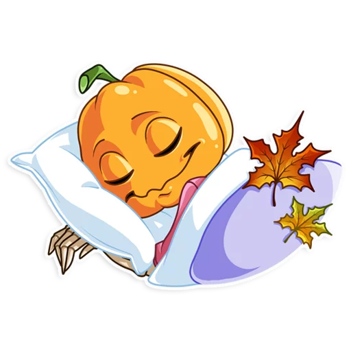 😴 Стикер «Jack Pumpkinhead» для Telegram