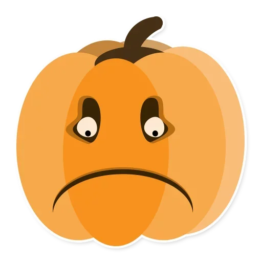 😑 Стикер «Pumpkin Pump» для Telegram