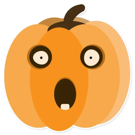 😮 Стикер «Pumpkin Pump» для Telegram
