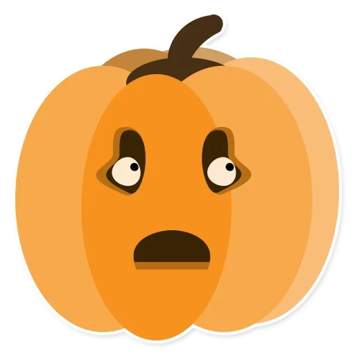 😐 Стикер «Pumpkin Pump» для Telegram