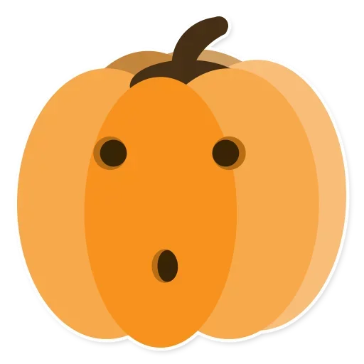 😲 Стикер «Pumpkin Pump» для Telegram
