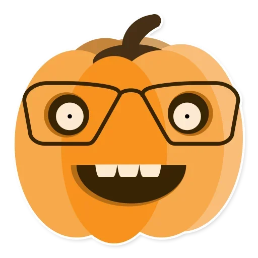 😑 Стикер «Pumpkin Pump» для Telegram
