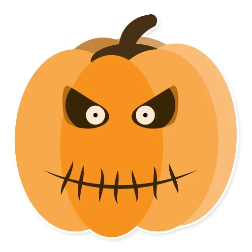 😬 Стикер «Pumpkin Pump» для Telegram
