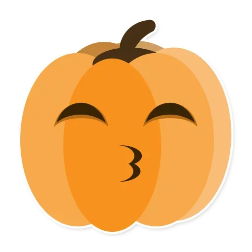 😮 Стикер «Pumpkin Pump» для Telegram