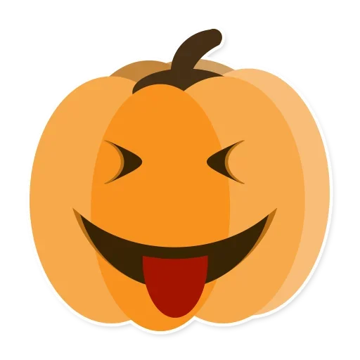 😪 Стикер «Pumpkin Pump» для Telegram