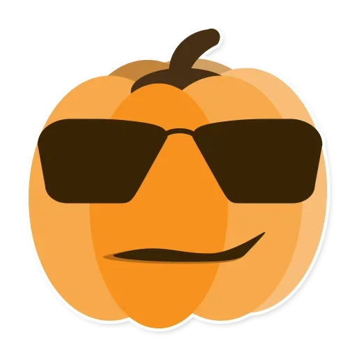 😧 Стикер «Pumpkin Pump» для Telegram