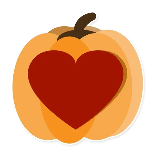 😬 Стикер «Pumpkin Pump» для Telegram